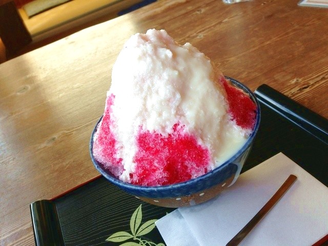 島根県出雲市の人気甘味処『月うさぎ』のおすすめのかき氷