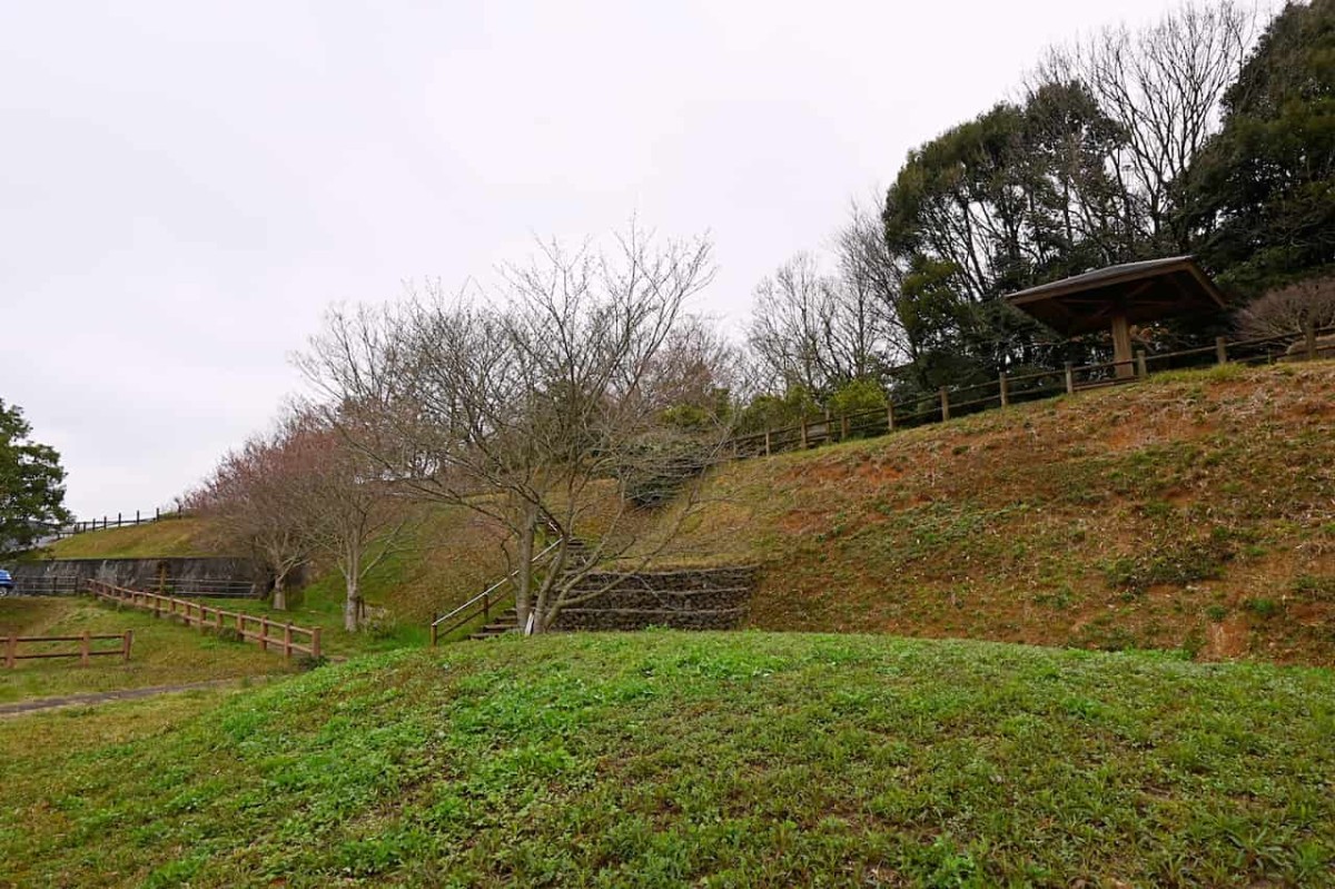 島根県松江市にある『堀部史跡公園』の様子