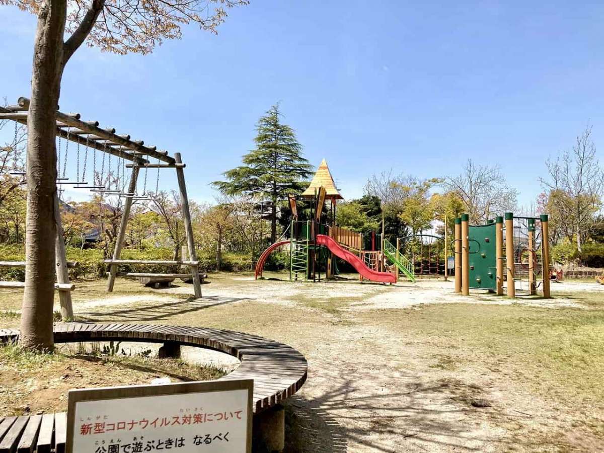 鳥取県米子市にある『錦海公園』の様子