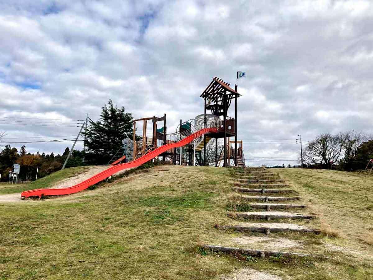 西伯郡_遊具_公園_伯耆町総合スポーツ公園