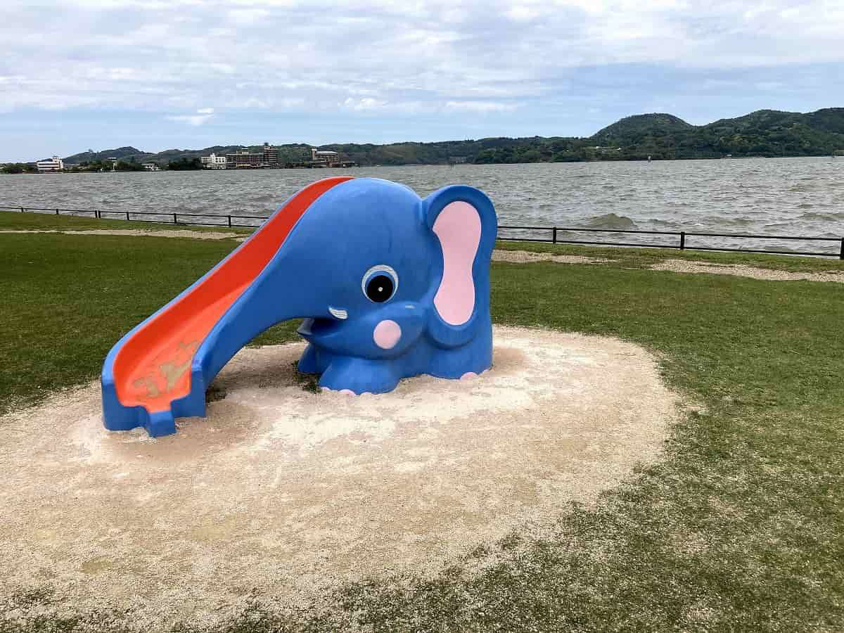 鳥取県湯梨浜町_公園_子ども連れ_人気_めぐみのゆ公園_温泉