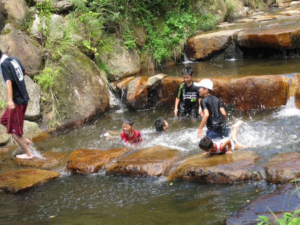 島根県雲南市_水遊びスポット_無料_子ども_かみくの桃源郷