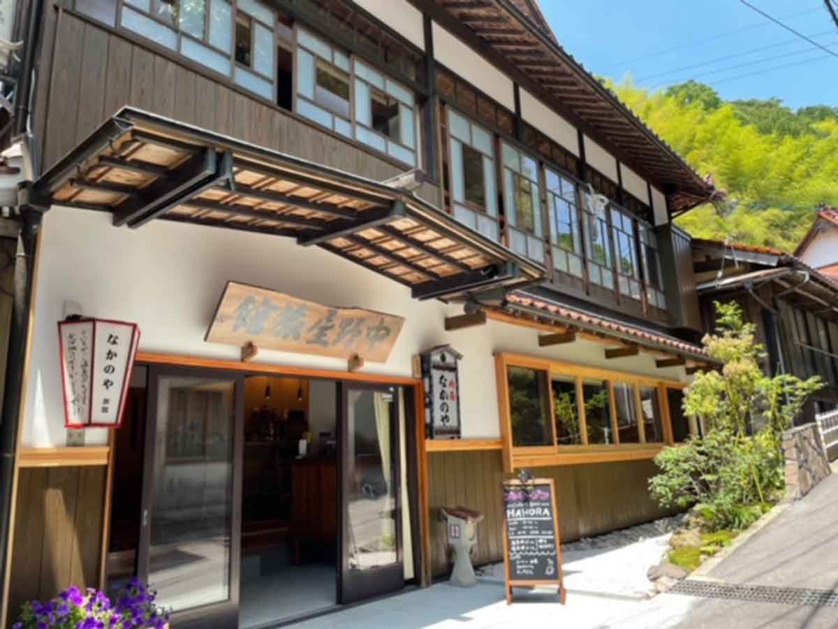 大田市_カフェバー_旅館なかのや_温泉津温泉_スイーツ_観光_オススメ_人気_宿泊_パフェ_おつまみ_mahora