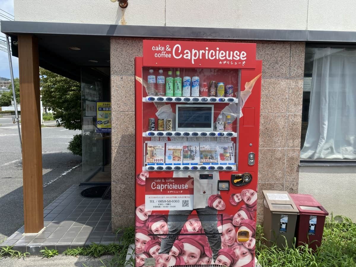 鳥取県境港市_珍スポット_B級スポット_自販機_ケーキ_カプリシューズ