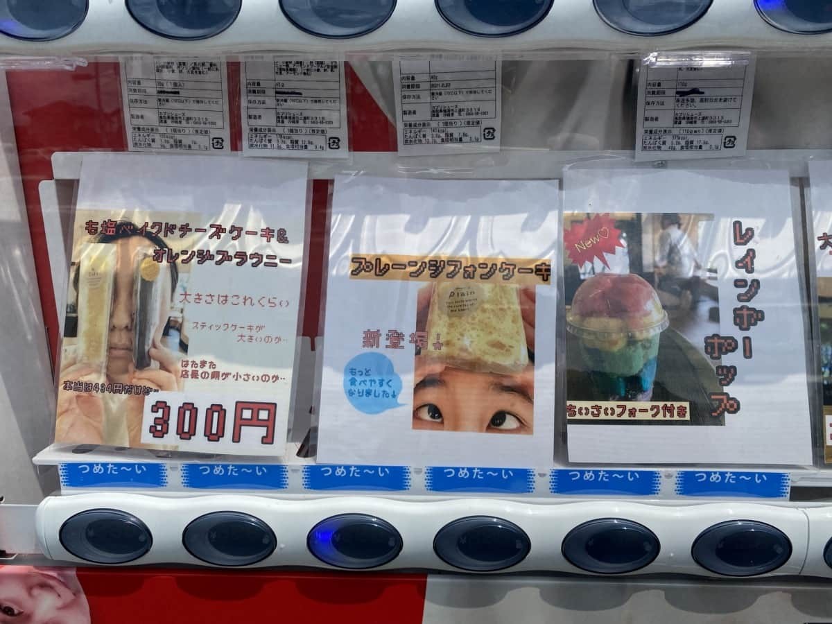 鳥取県境港市_珍スポット_B級スポット_自販機_ケーキ_カプリシューズ