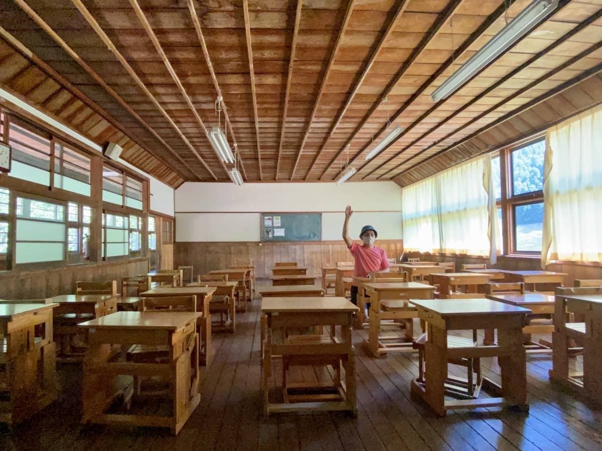 鳥取県智頭町_観光_穴場_旧山形小学校_料金_場所_ひとり旅