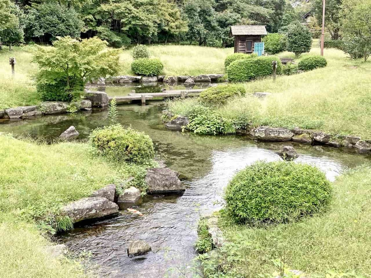 鳥取市鹿野町_公園_遊具_すべり台_おすすめ_ピクニック_鹿野町温泉公園_駐車場_場所