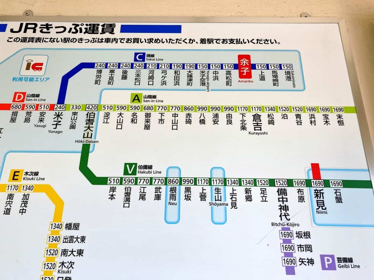 JR余子駅_ローカル線_鉄道旅_さんぽ_境港市