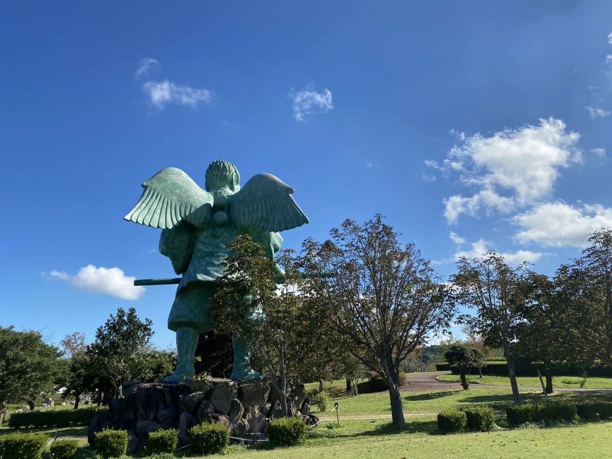 鳥取県大山町_コスモス畑_仁王堂公園