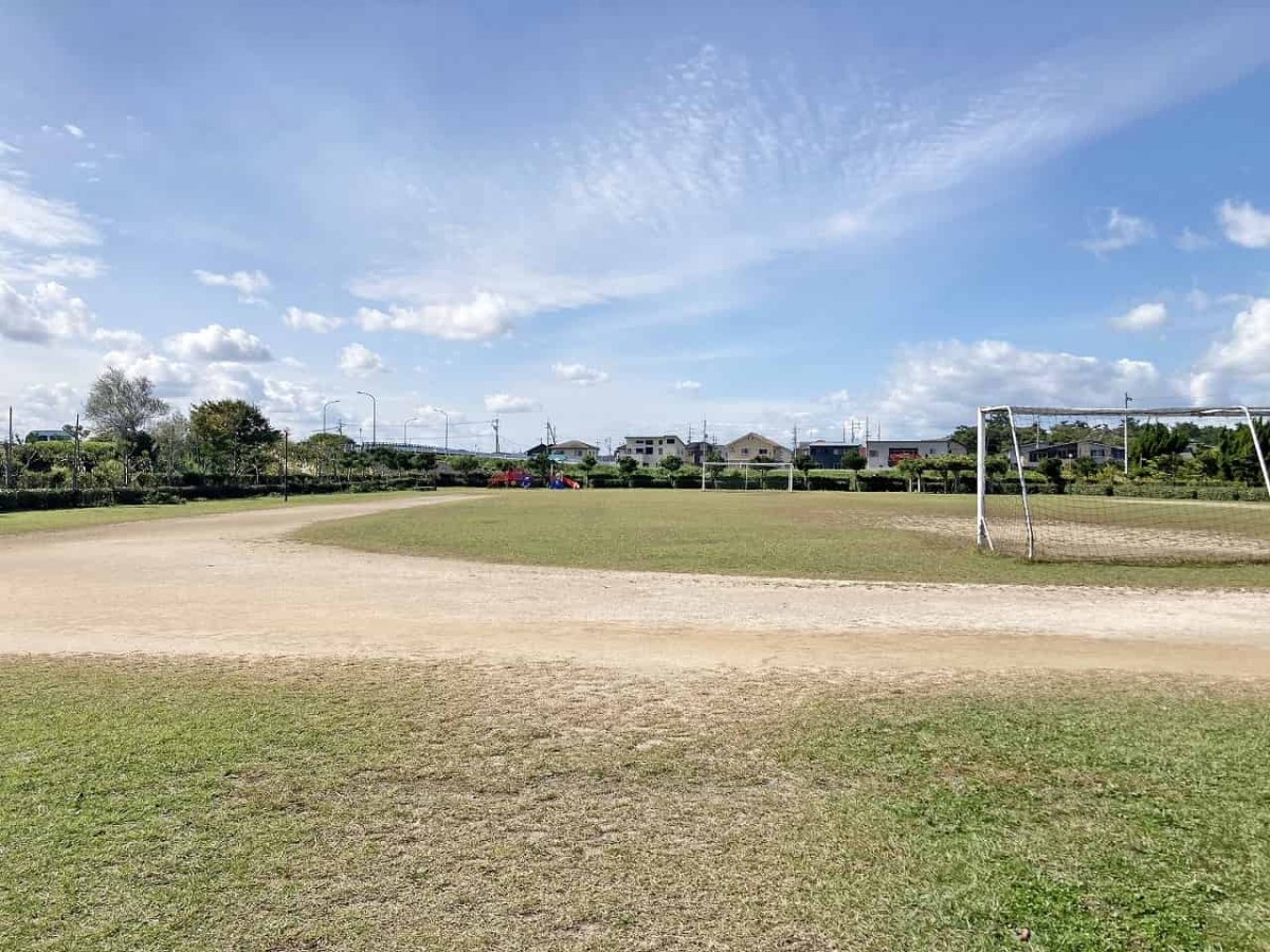 鳥取県米子市淀江_大和公園_子連れ_ピクニック_サッカー