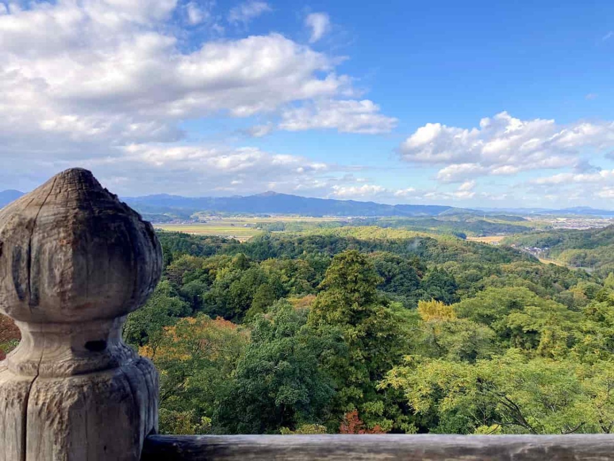 島根県安来市_紅葉_清水寺_お出かけ_オススメ_人気_お寺_三重塔