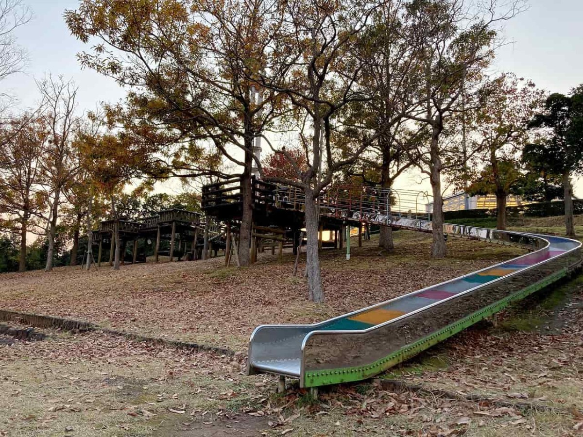 島根県松江市にある『大塚山公園』のリニューアル前の様子