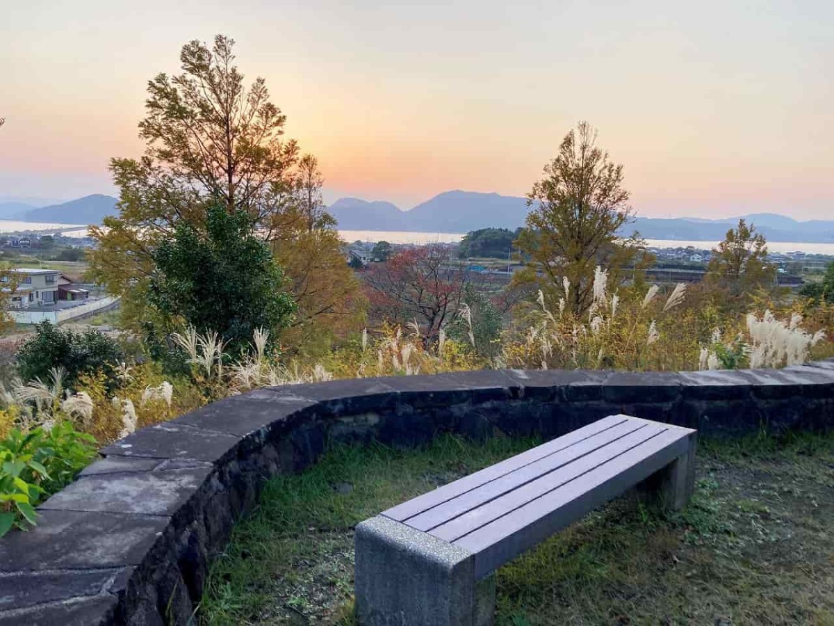 島根県松江市_大根島_大塚山公園_駐車場_トイレ_オススメ_子ども_紅葉_ピクニック