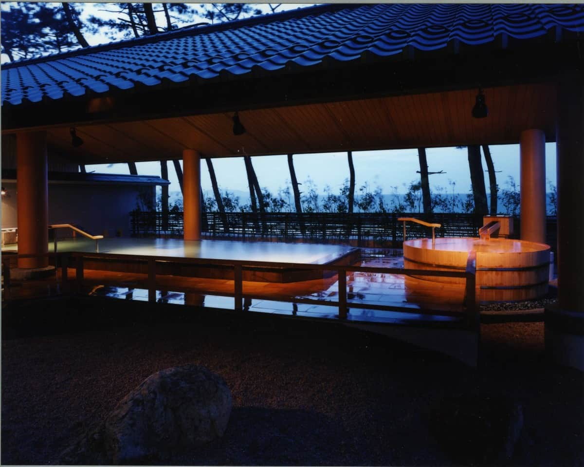 鳥取県米子市_皆生温泉_温泉宿_人気_華水亭_露天風呂_日帰り温泉