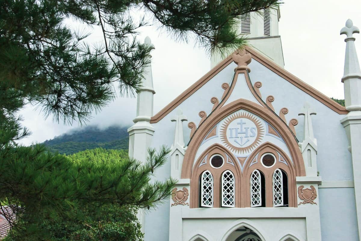 島根県鹿足郡津和野町にあるカトリック教会の写真