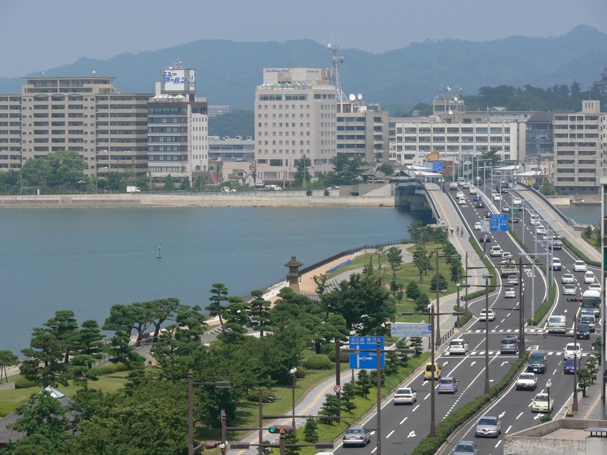 島根県松江市のレストラン『スカイビューキャンドル』の外観