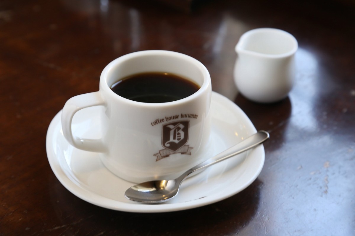 鳥取県湯梨浜町の人気喫茶店『コーヒーハウス葡瑠満（ブルマン）』のブレンドコーヒー