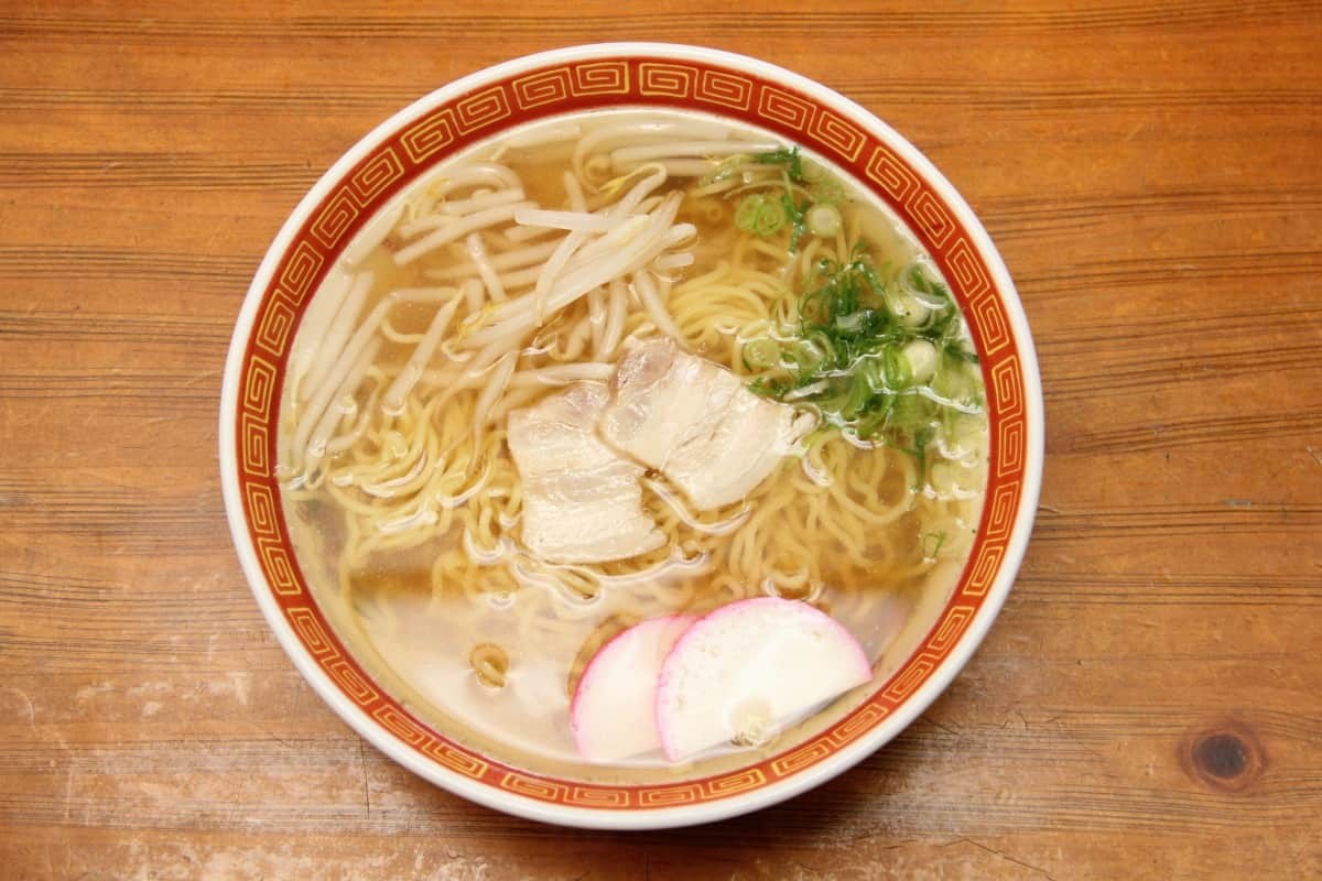 島根県出雲市大社町の大衆食堂『きんぐ』のご当地グルメ「大社ラーメン」