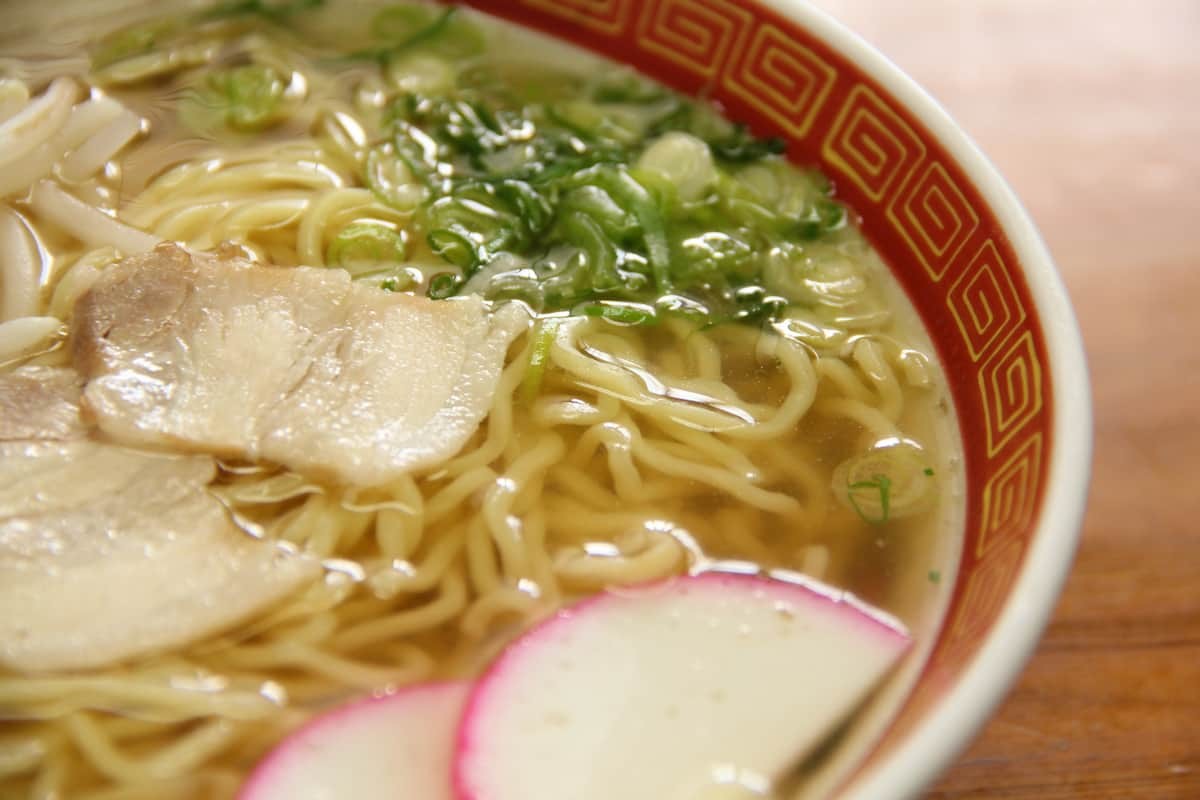 島根県出雲市大社町の大衆食堂『きんぐ』のご当地グルメ「大社ラーメン」