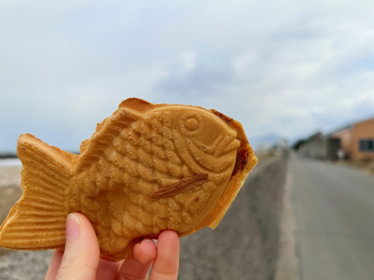 鳥取県米子市にオープンした『幸せの黄金鯛焼き 米子店』の外観の様子