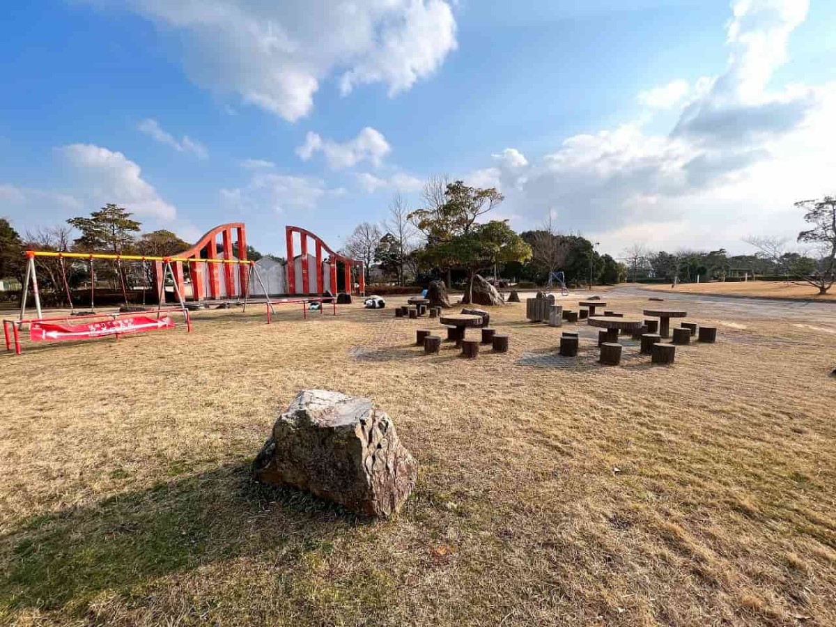 島根県松江市・美保関にある『美保関総合運動公園』の様子