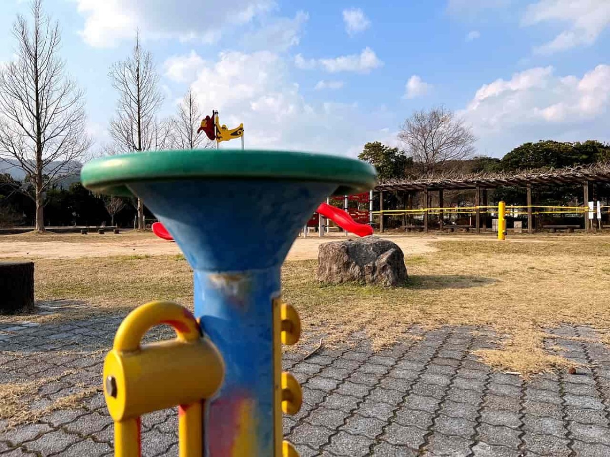 島根県松江市美保関町にある『美保関町総合運動公園』の様子
