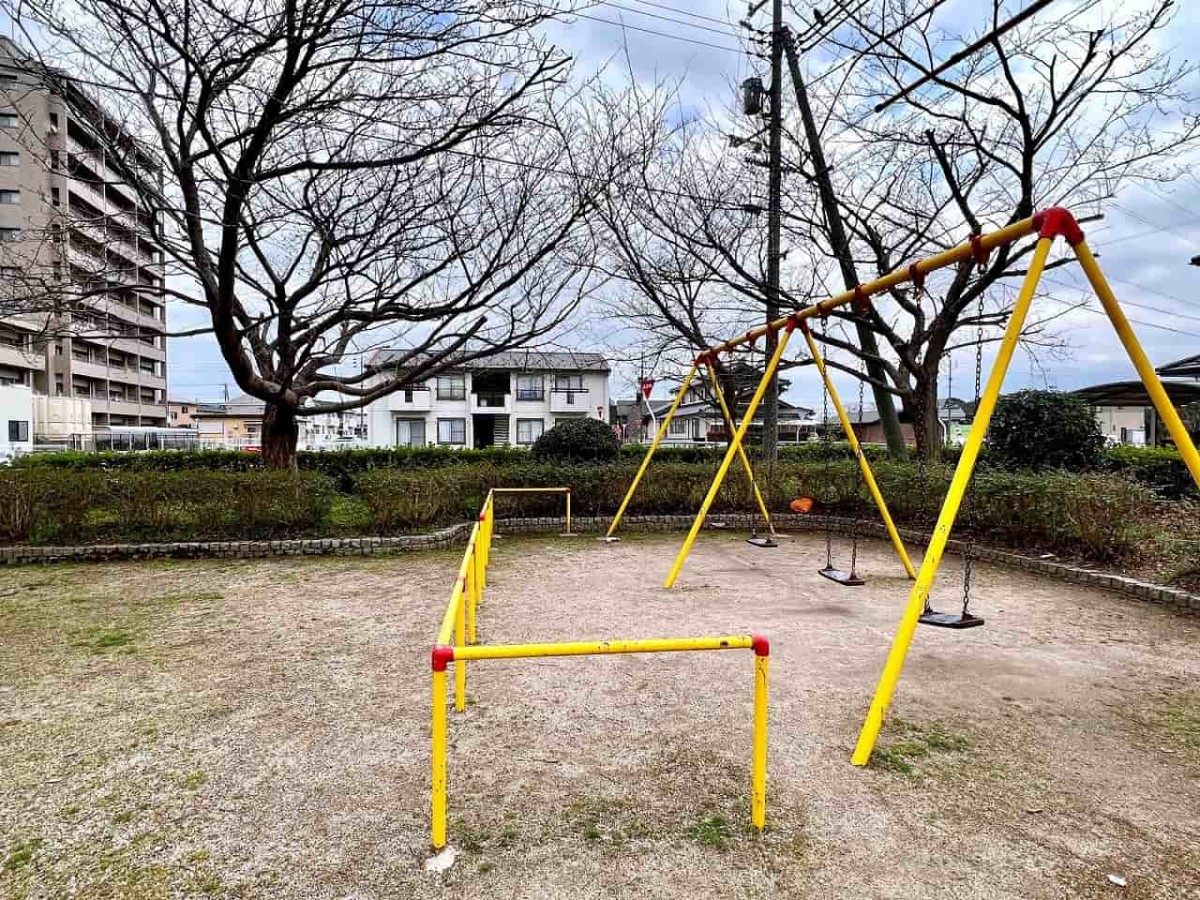 鳥取県米子市両三柳にある『三柳上谷公園』の様子