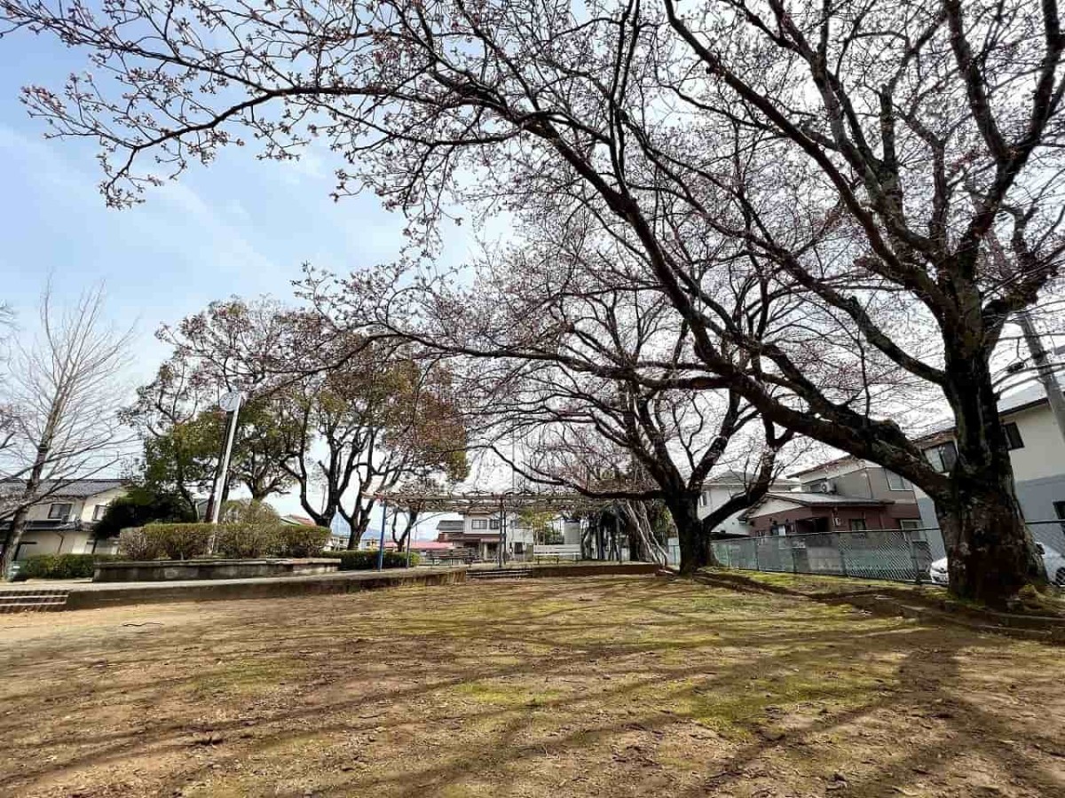 鳥取県米子市の『永江東公園』の様子