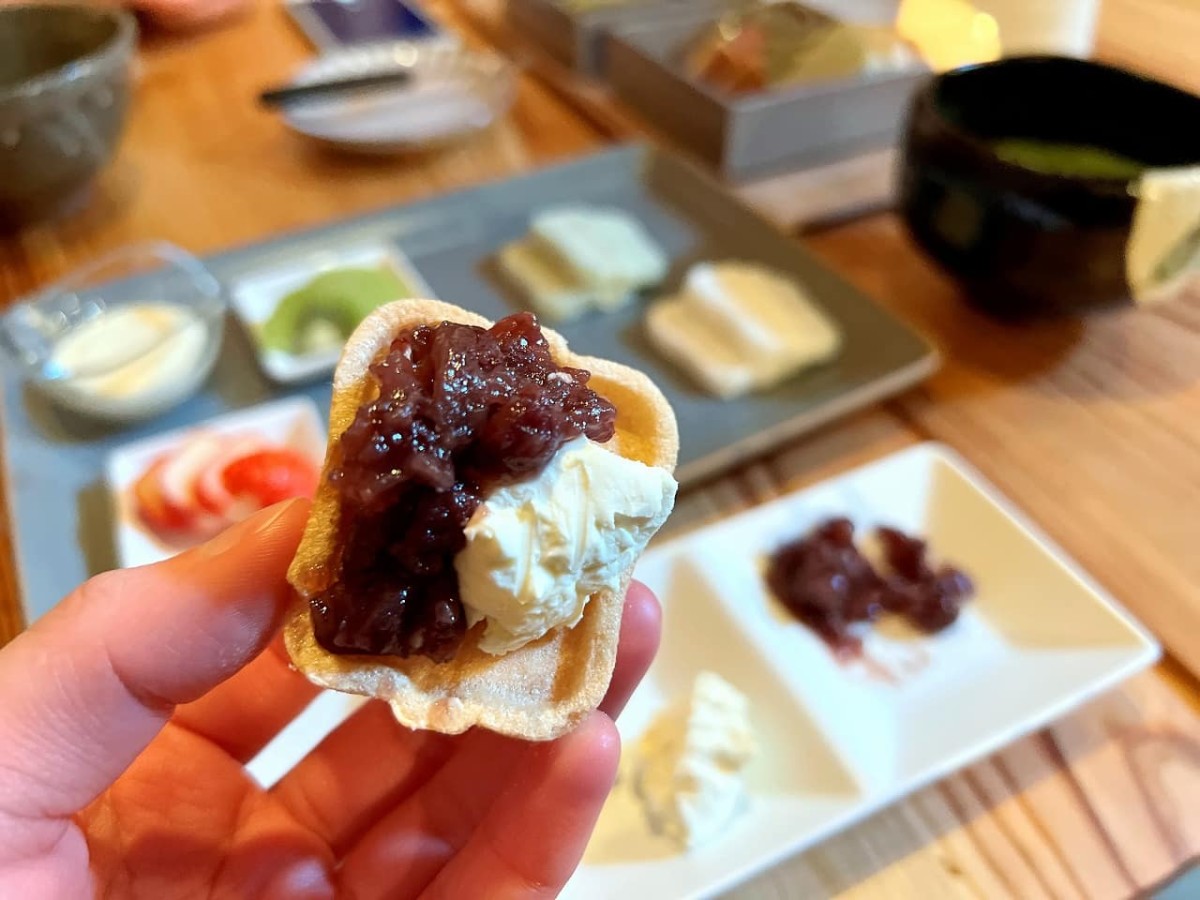 出雲市にオープンした和カフェ『坂根屋本店カフェあん』のメニュー