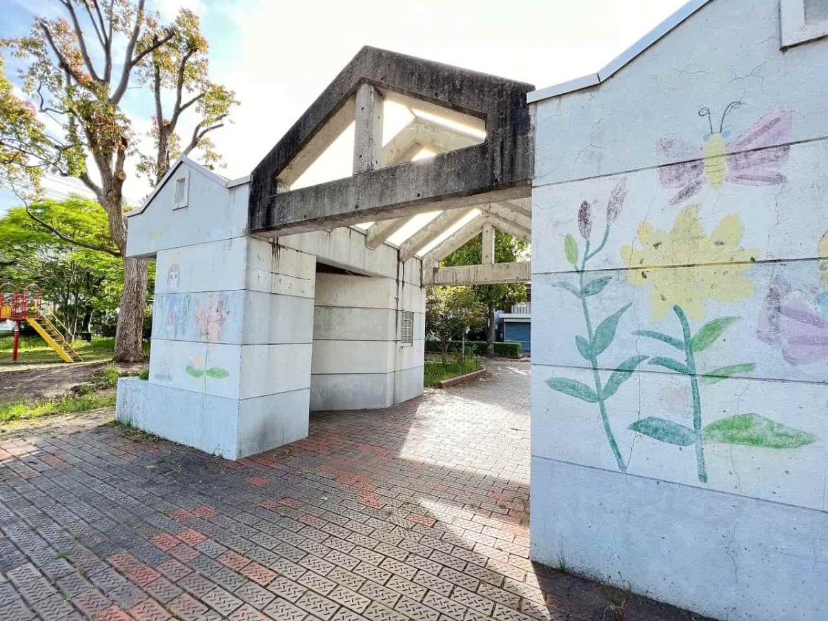 鳥取県倉吉市にある『明治町二丁目児童公園』の様子