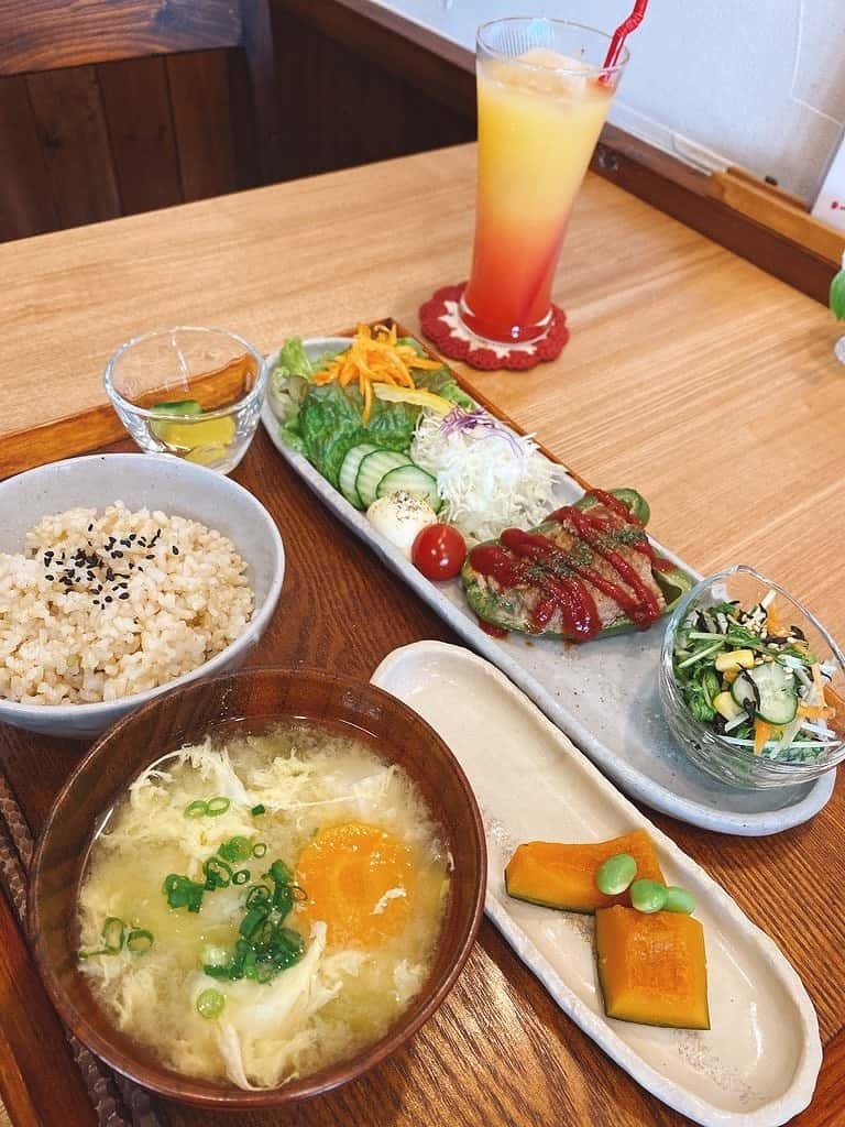 島根県出雲市にあるカフェ『おうちごはんcafe 豆花』の「今日のごはん」