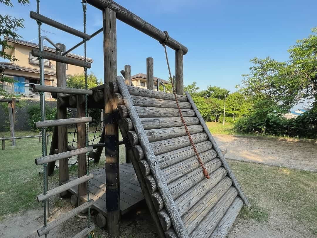 鳥取県米子市にある公園『宗像団地公園』の様子