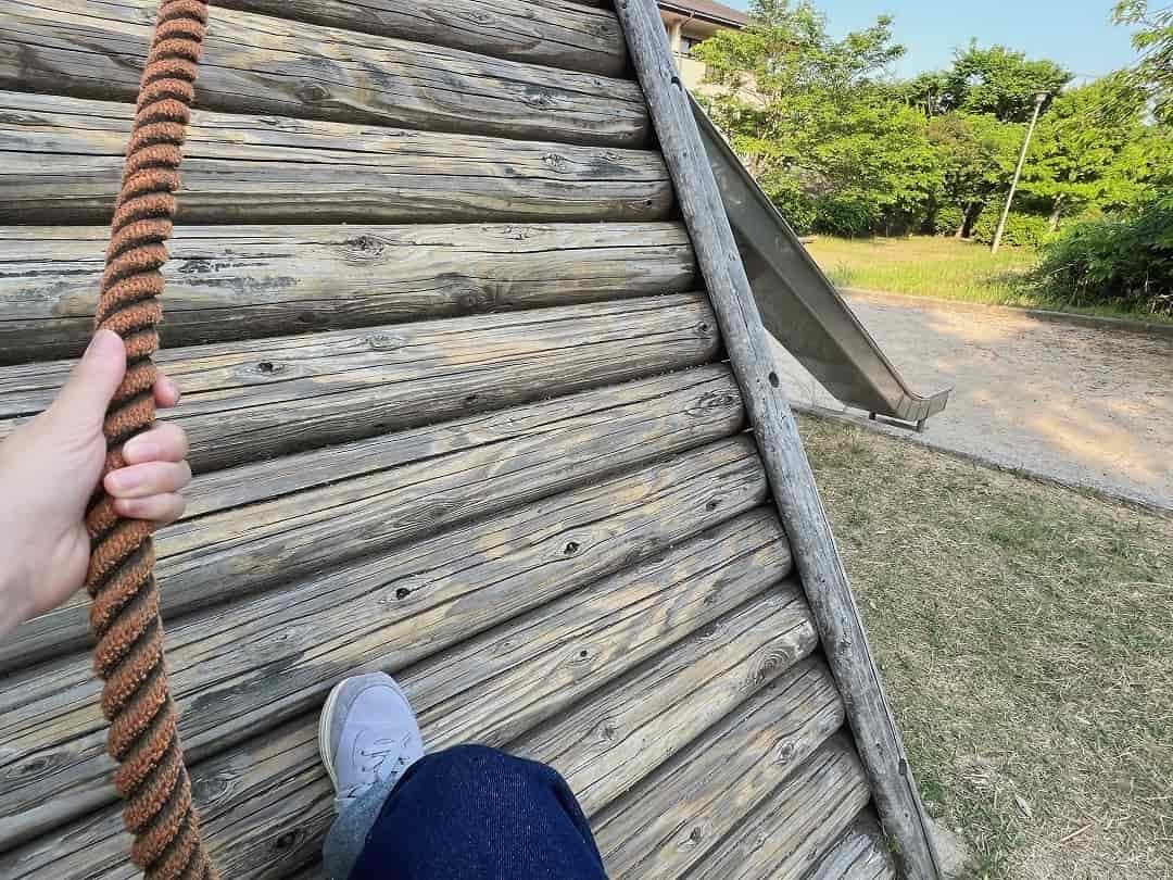 鳥取県米子市にある公園『宗像団地公園』の様子