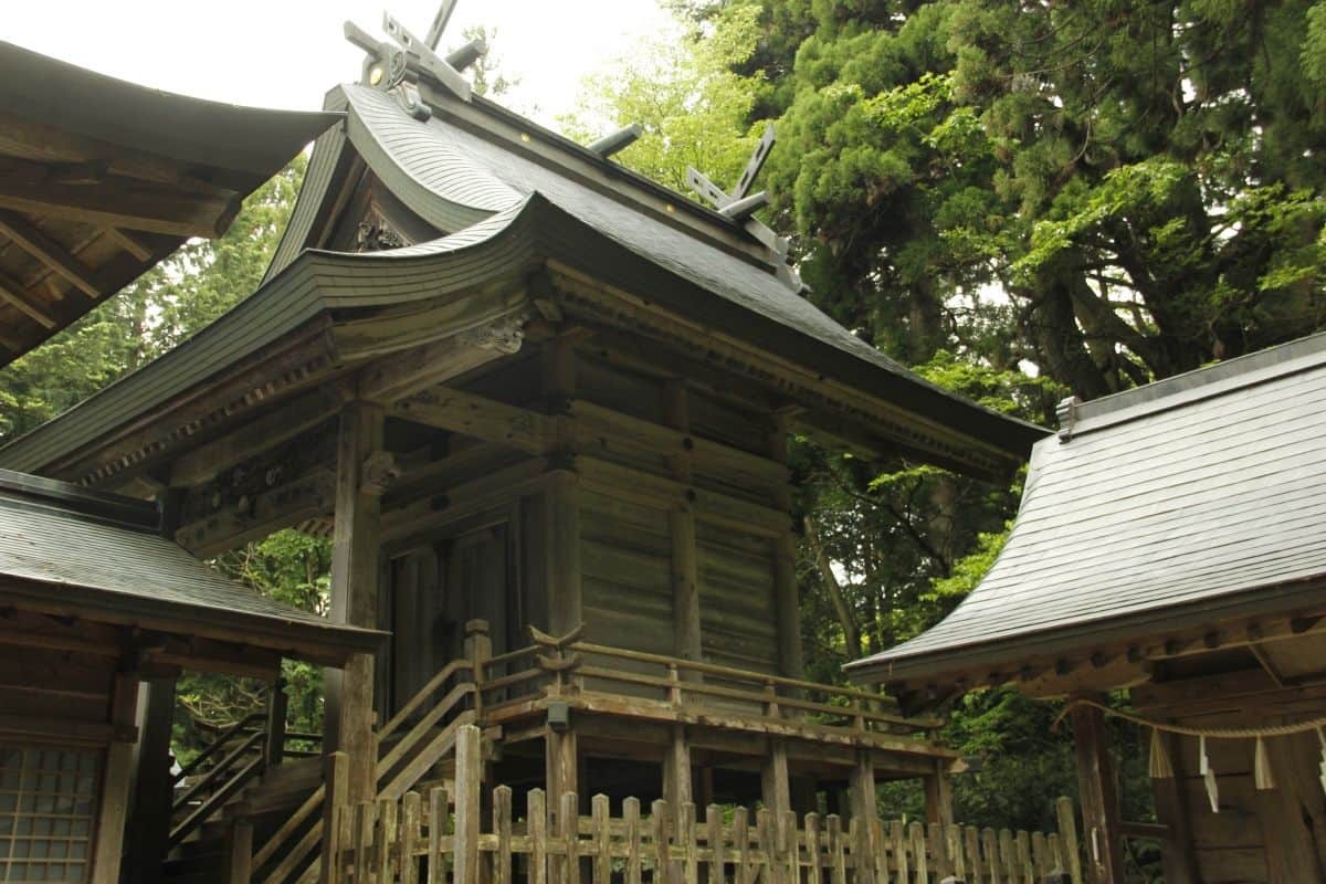 島根県飯南町にある穴場観光スポット『赤穴八幡宮』の本殿