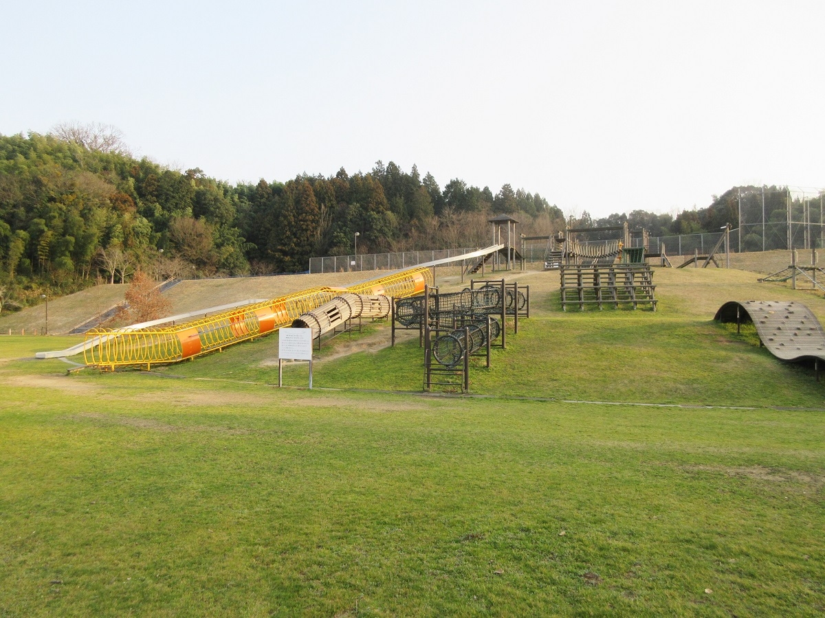 島根県雲南市にある『丸子山公園』の様子