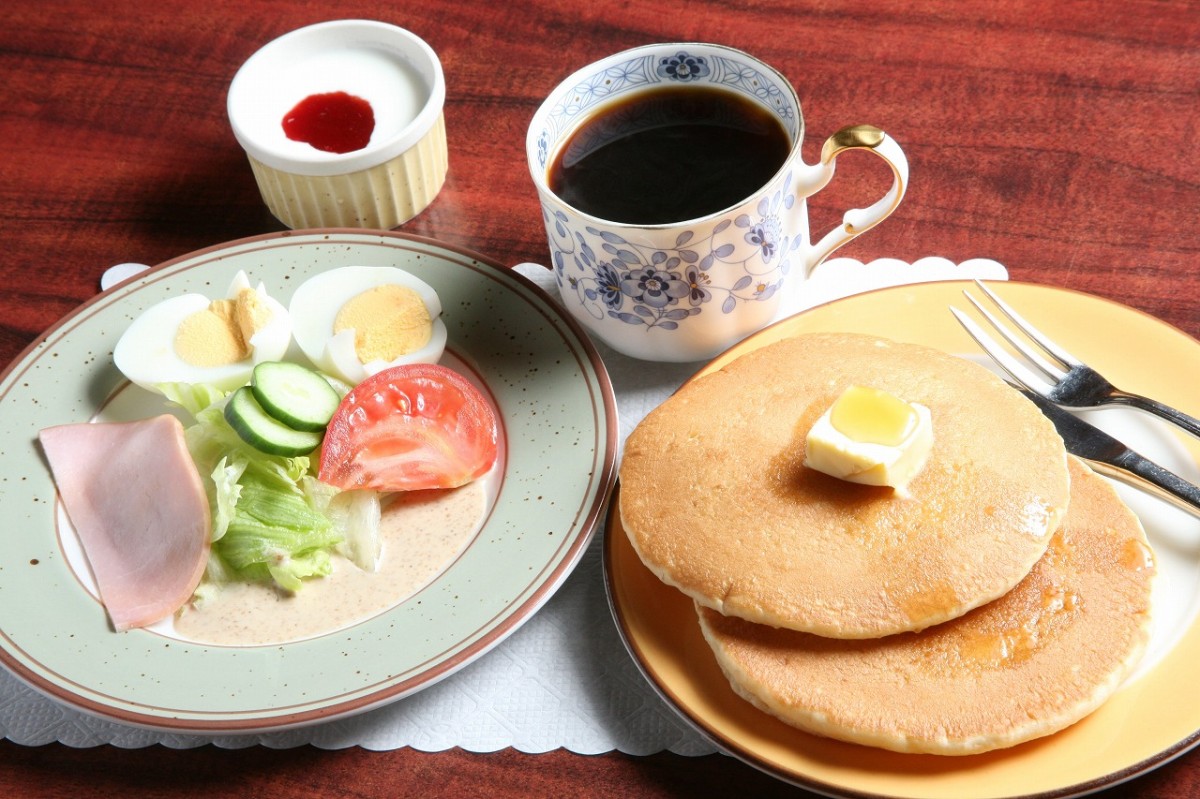鳥取県境港市の老舗喫茶店『喫茶ウイング』のモーニングメニュー