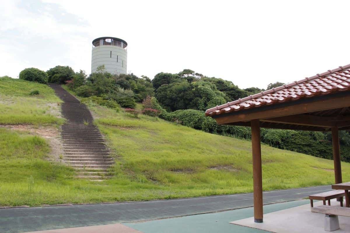 島根県浜田市のおすすめ公園『石見海浜公園（姉ヶ浜）』の園内の様子