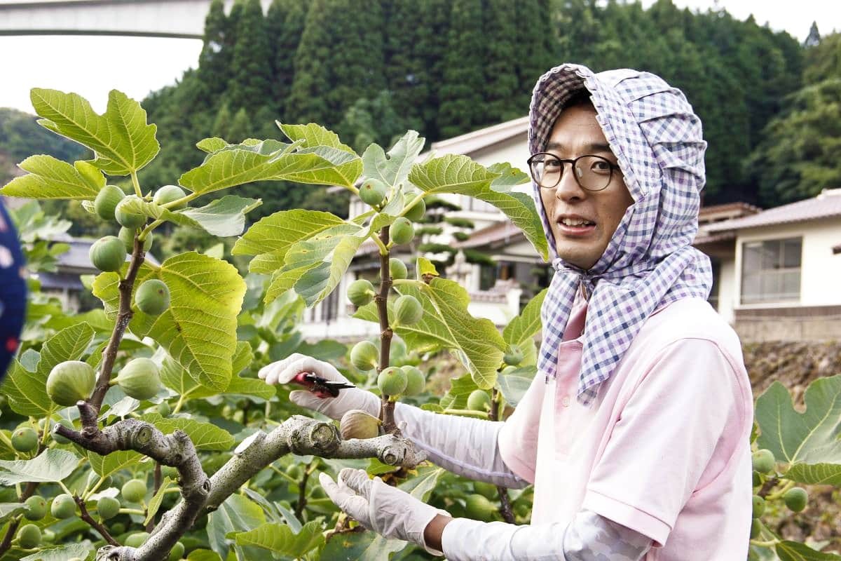 島根県出雲市多伎町の地域団体・多伎いちじく盛り上げ隊の山田さん