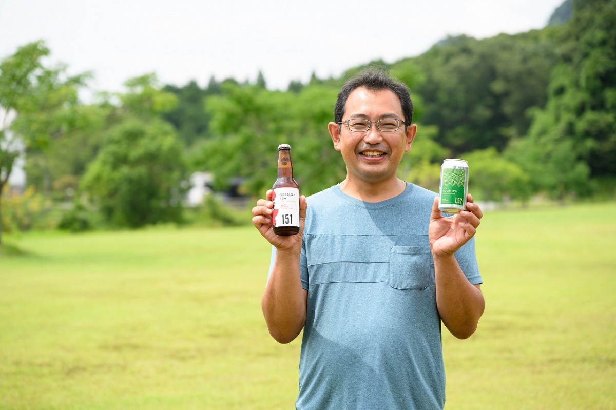 島根県江津市にあるクラフトビール醸造所『石見麦酒』の工場長