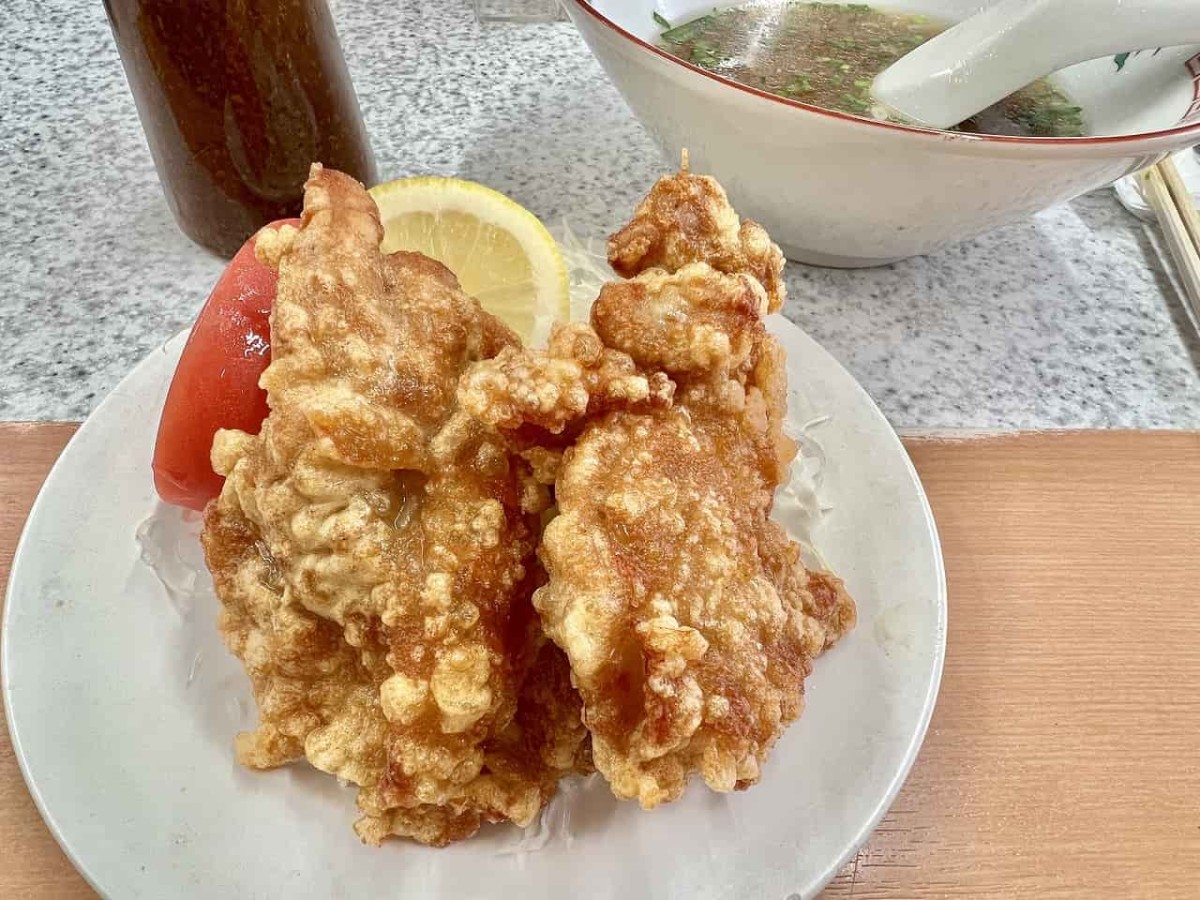 鳥取県米子市にある『歩味』の唐揚げ