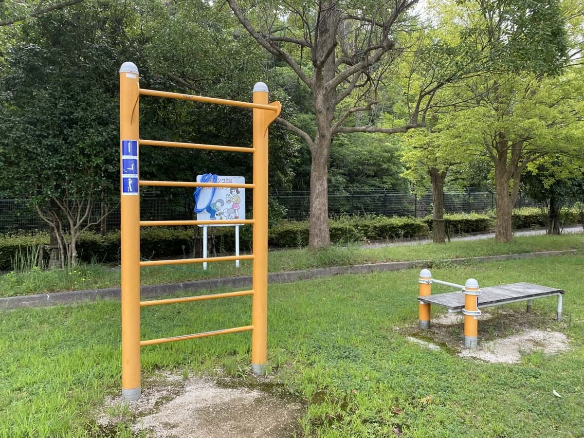 島根県松江市浜乃木にある『国尾公園』の健康遊具