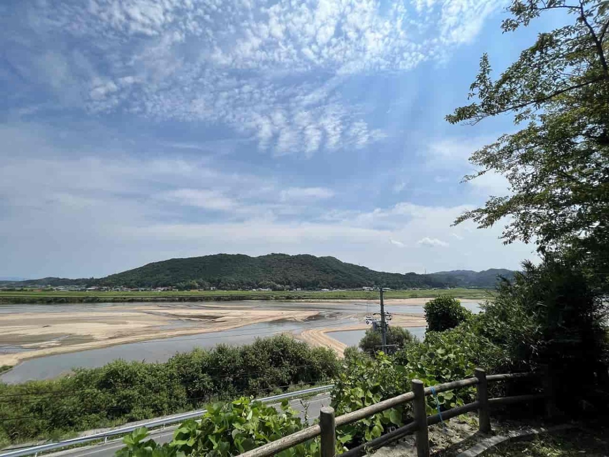 島根県出雲市にある「岩樋公園」の展望台からの眺め