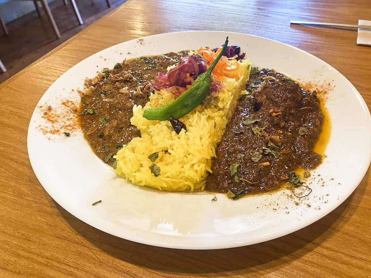 島根県松江市にある「CURRY TO GALLERY」のスパイスカレー