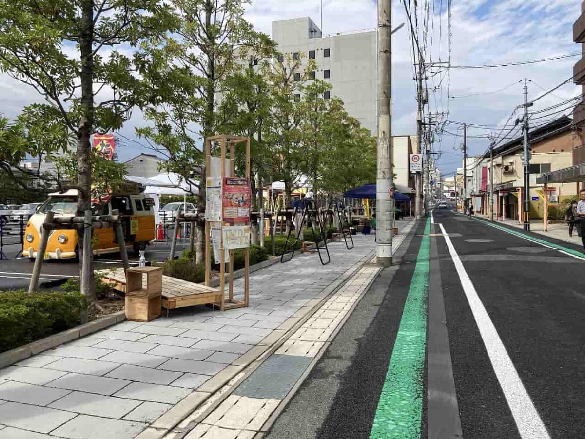 島根県松江市白潟本町商店街で開催されたイベントの様子