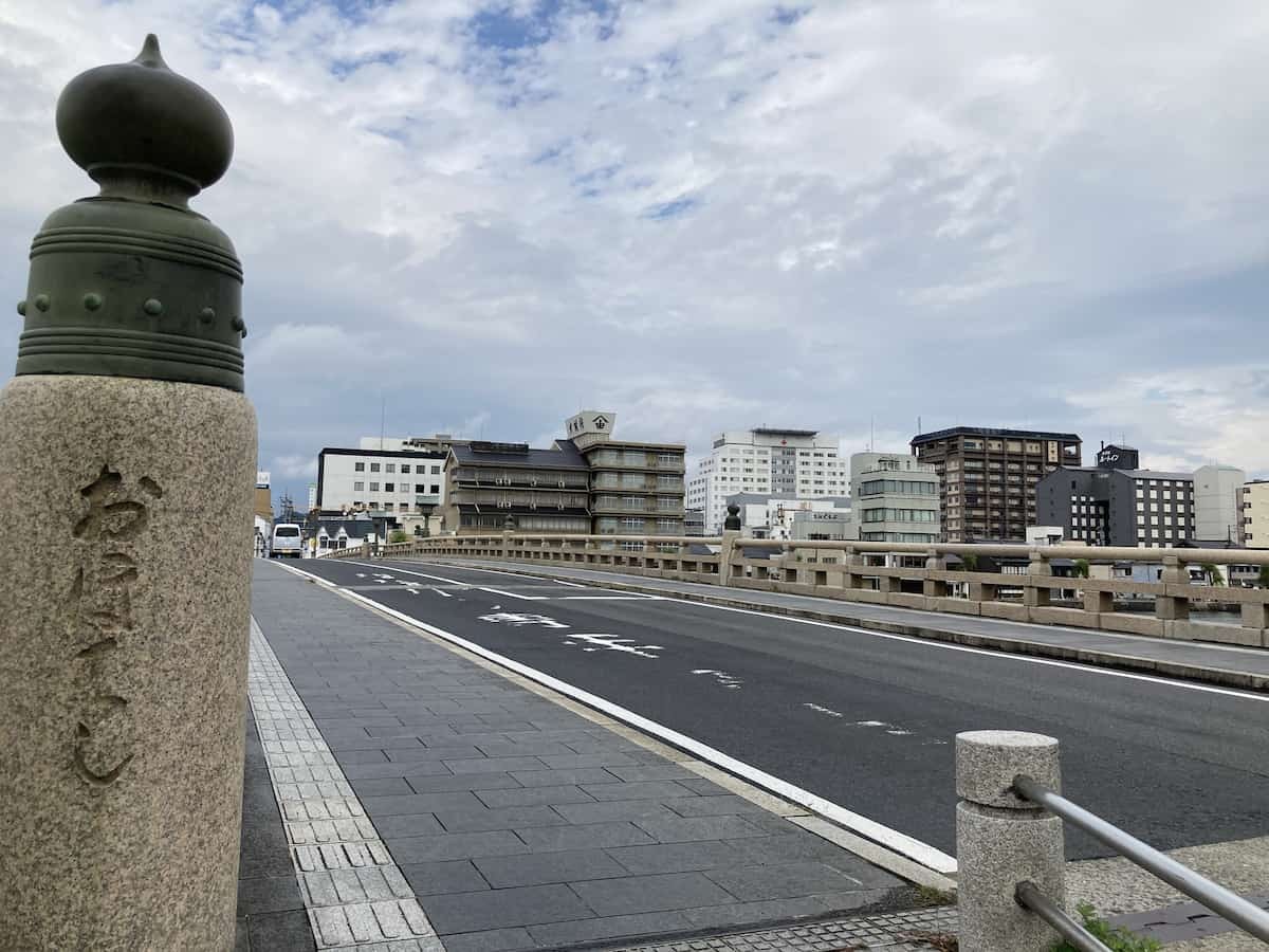 島根県松江市にある松江大橋