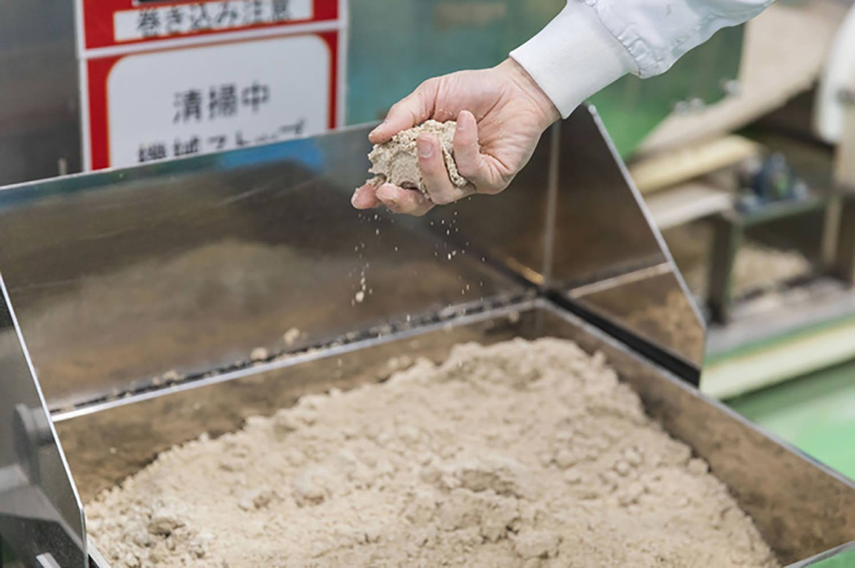 島根県雲南市の『出雲そば 本田屋』で使用されるそば粉