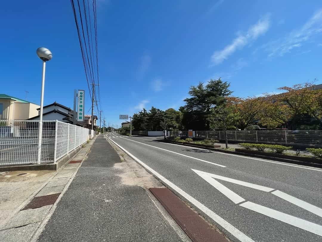 鳥取県境港市上道町周辺の様子