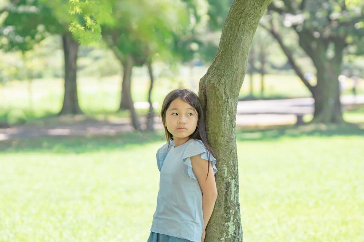 叱られた子どものイメージ