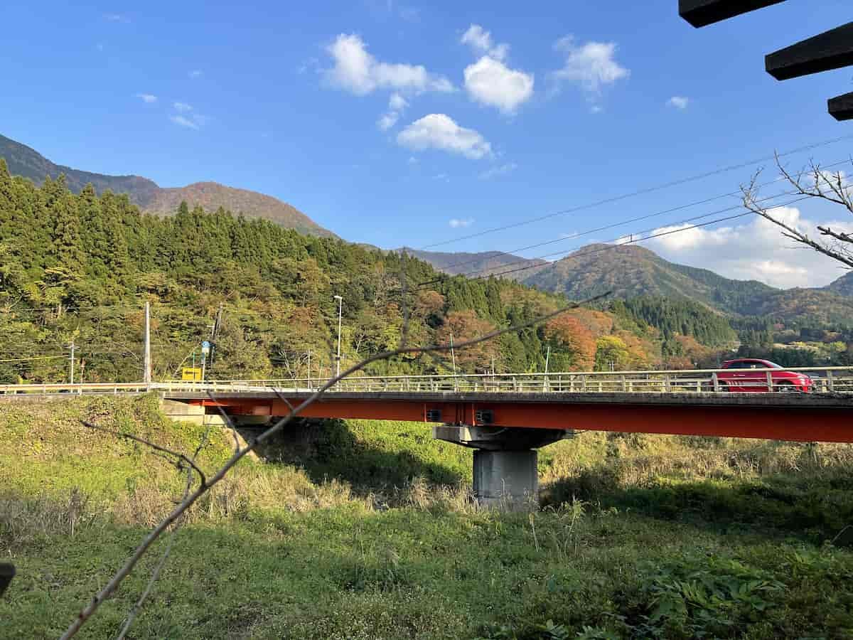 鳥取県鳥取市鹿野町にある『花巻公園』から見た風景