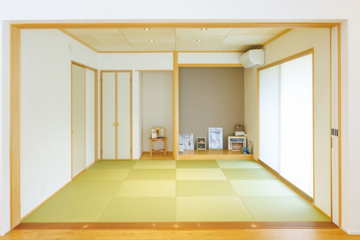 松江市のおすすめ工務店「松江土建」による新築事例の和室